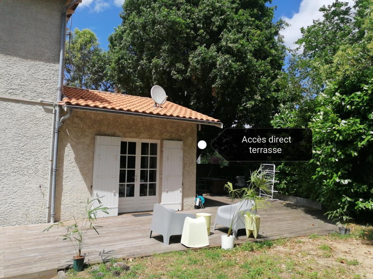 Studio Cosy Aux Portes De Bordeaux Et Saint Emilion Yvrac Exterior foto